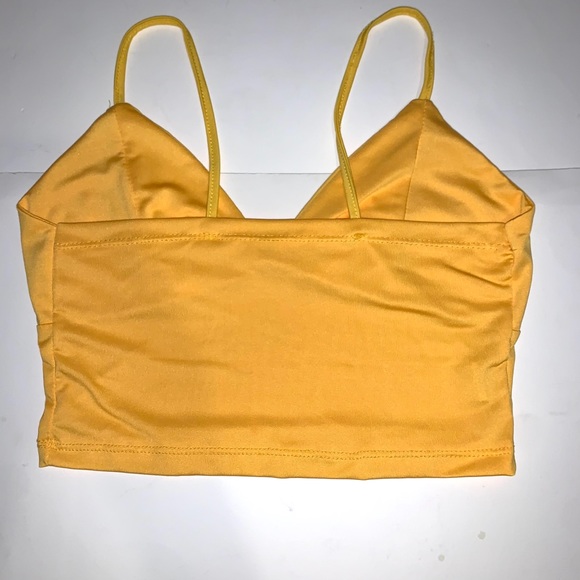 Yellow crop tank - Picture 2 of 2